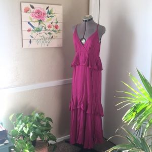 Purple Maxi/Boho/Bohemian/Festival/Dress